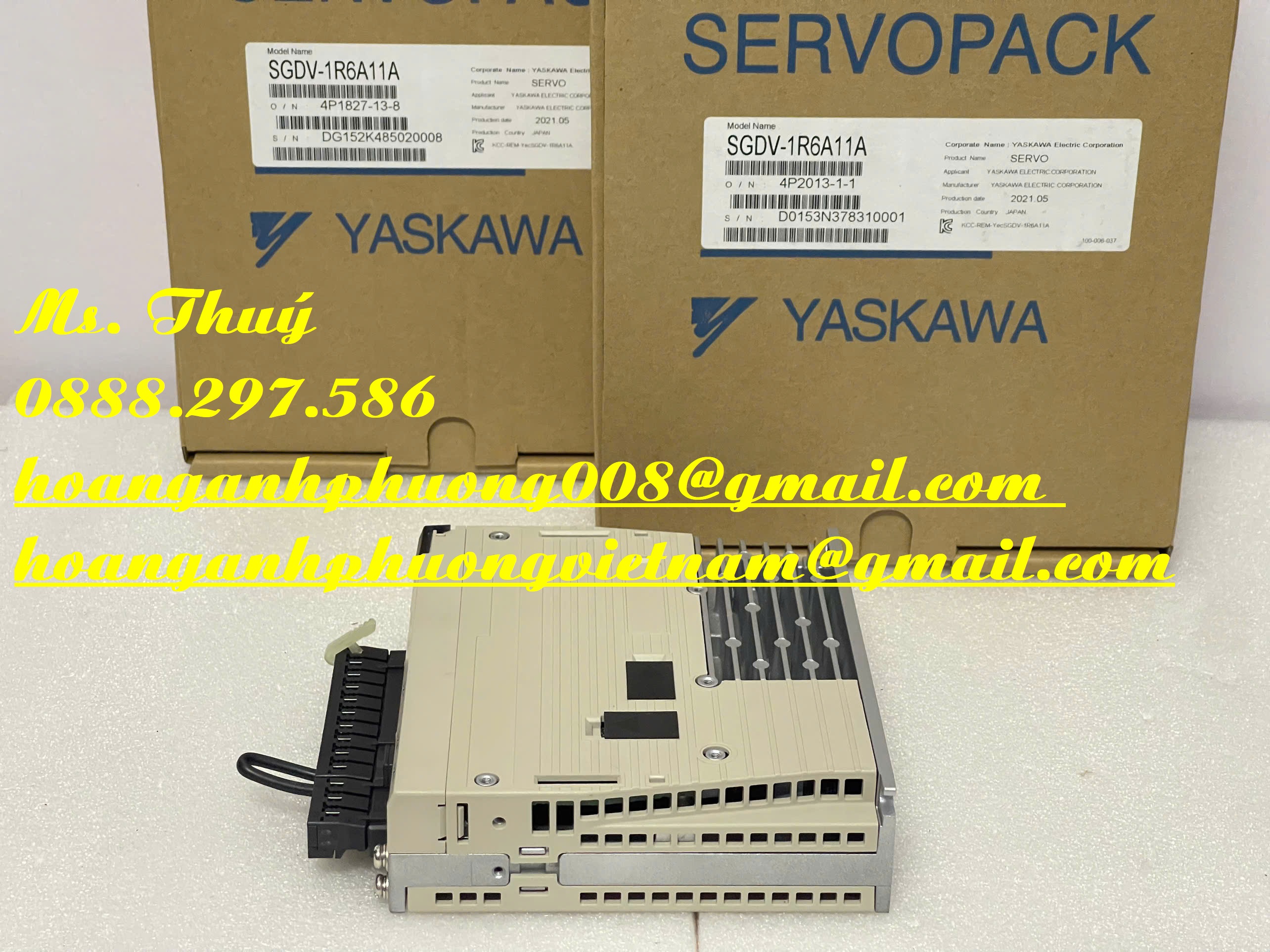 Yaskawa SGDV-1R6A11A - Chuyên bộ điều khiển Servo - Toàn quốc